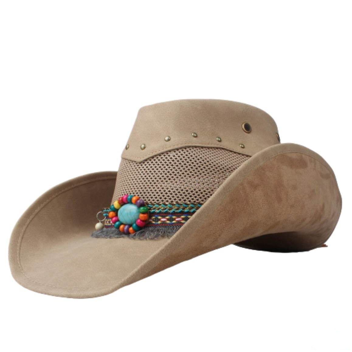 Hat Country Leather Woman