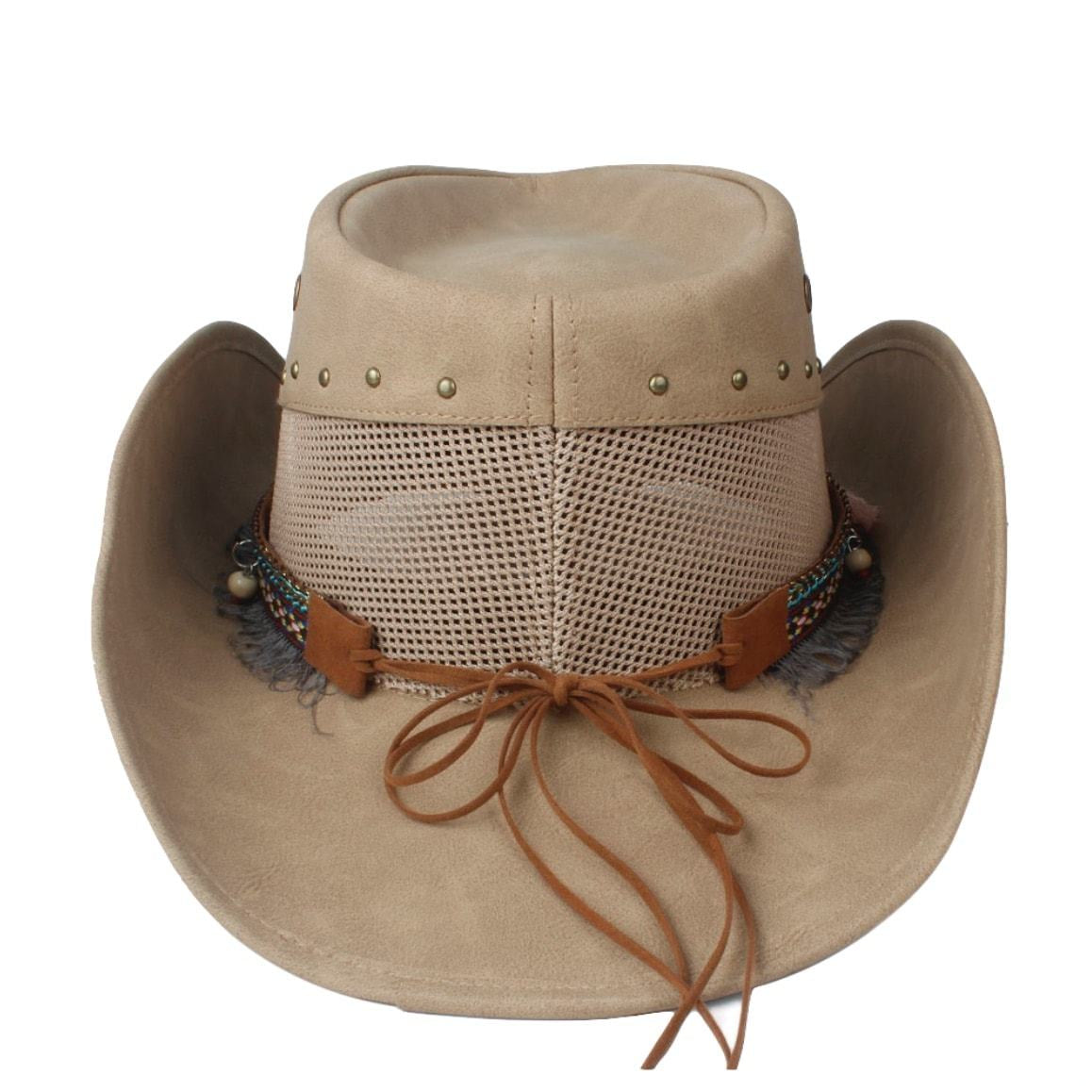 Hat Country Leather Woman