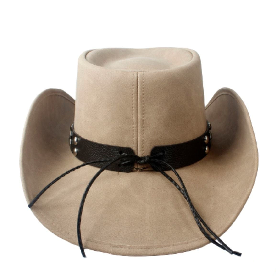 Cowboy Leather Country Hat