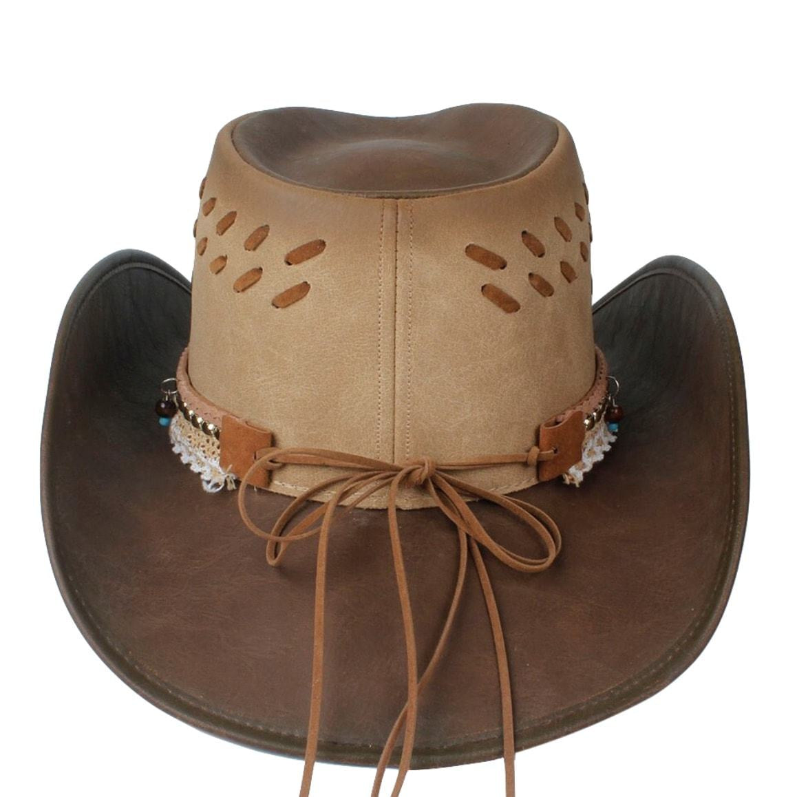 Brown Cowboy Hat for Women