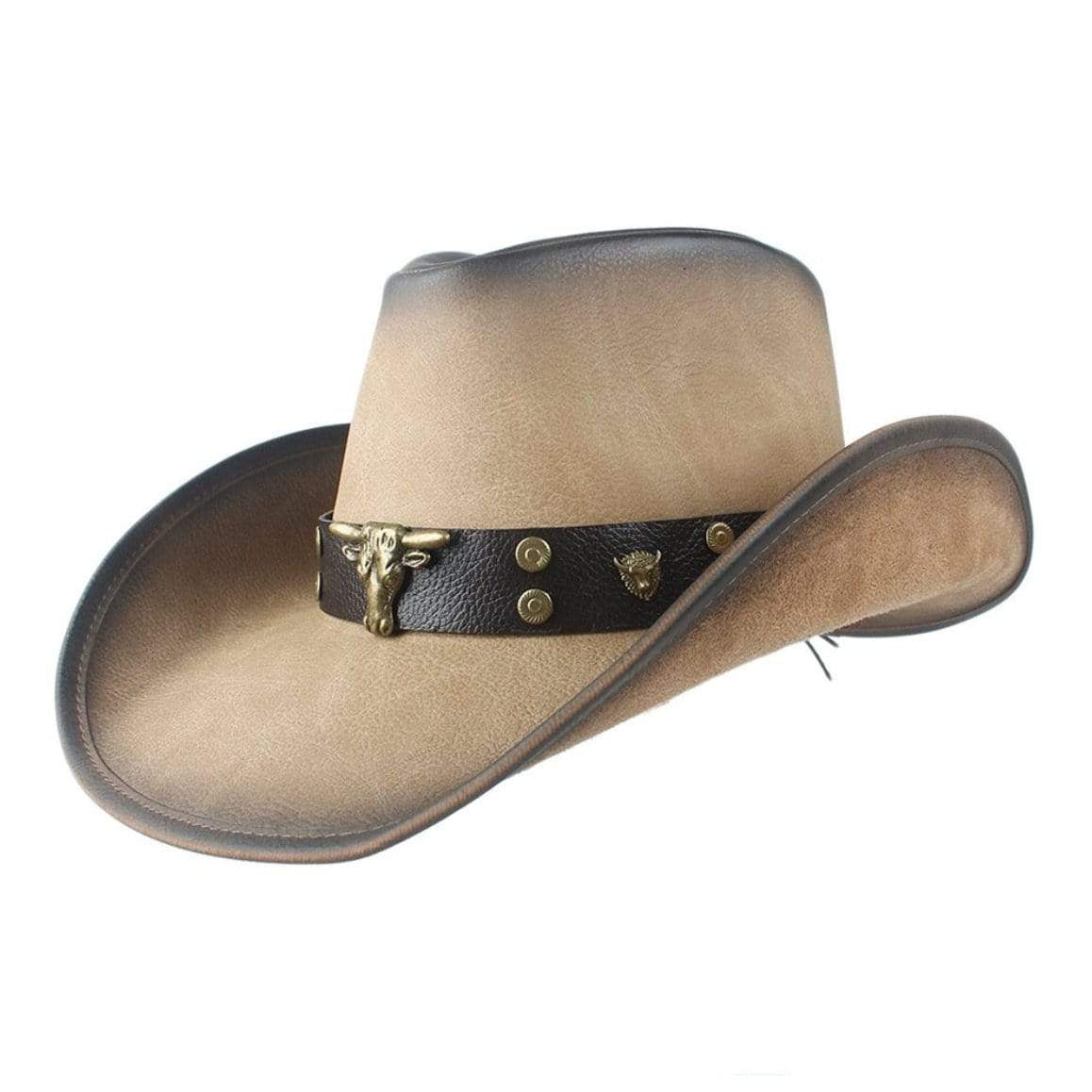 Western Leather Hat for Men