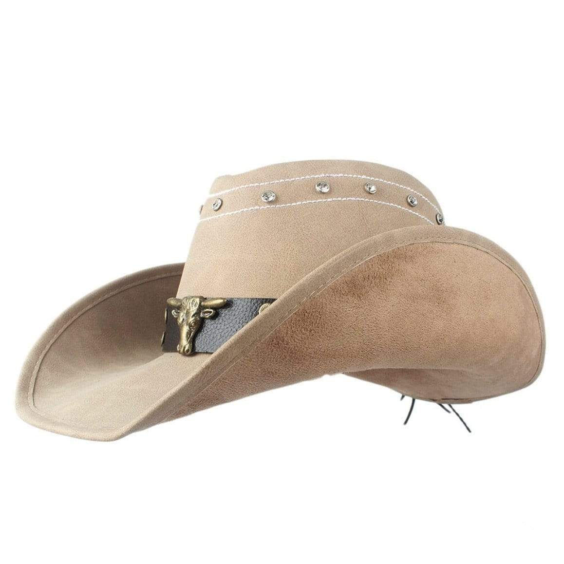 Comanchero Leather Hat Western Style