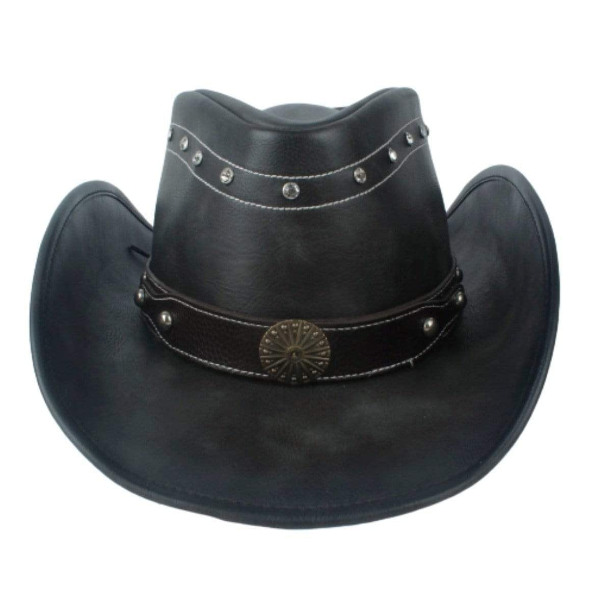Cowboy Western Leather Hat