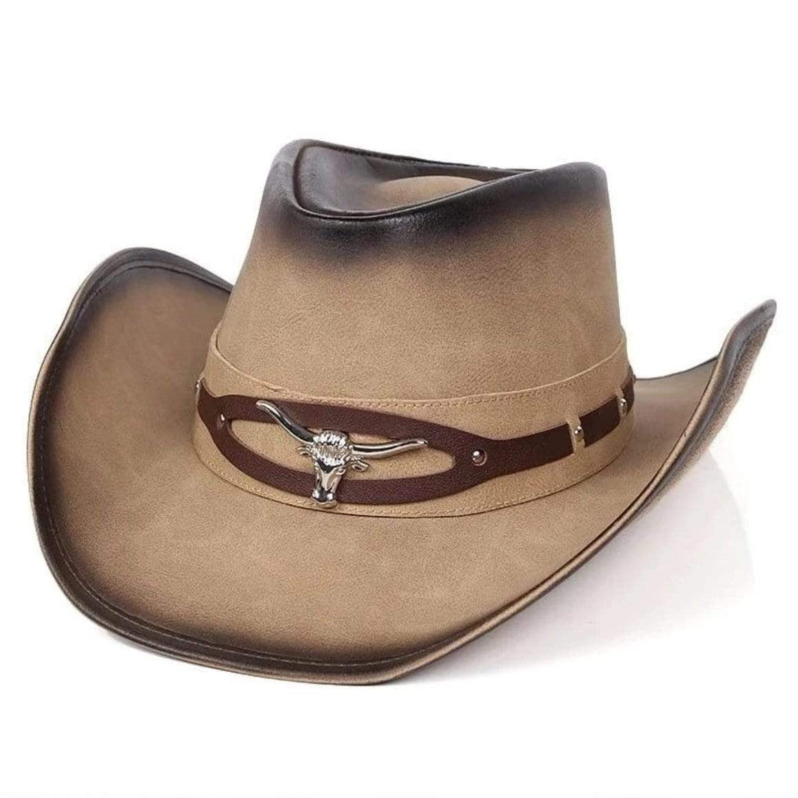 Western Leather Hat