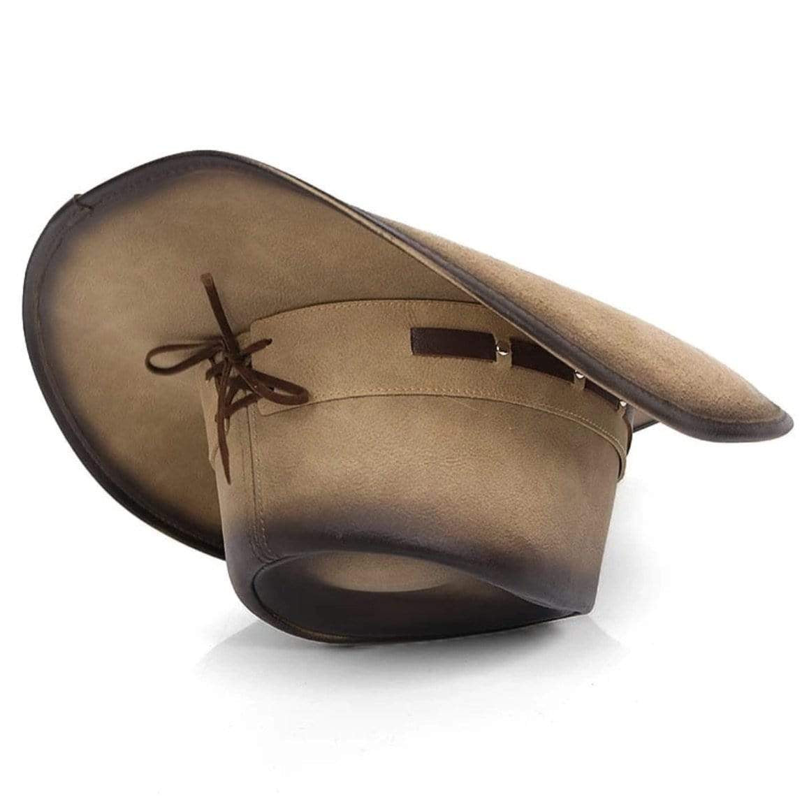 Western Leather Hat